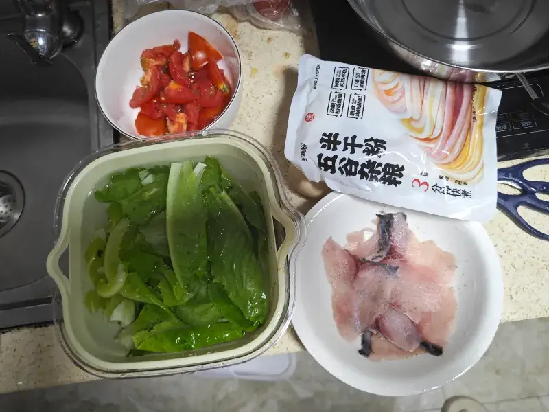 继续煮面！