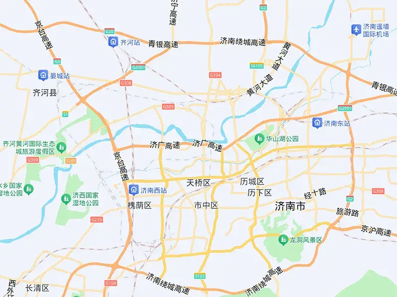 济南地图