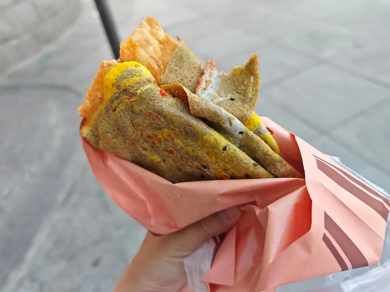 煎饼果子来一套！