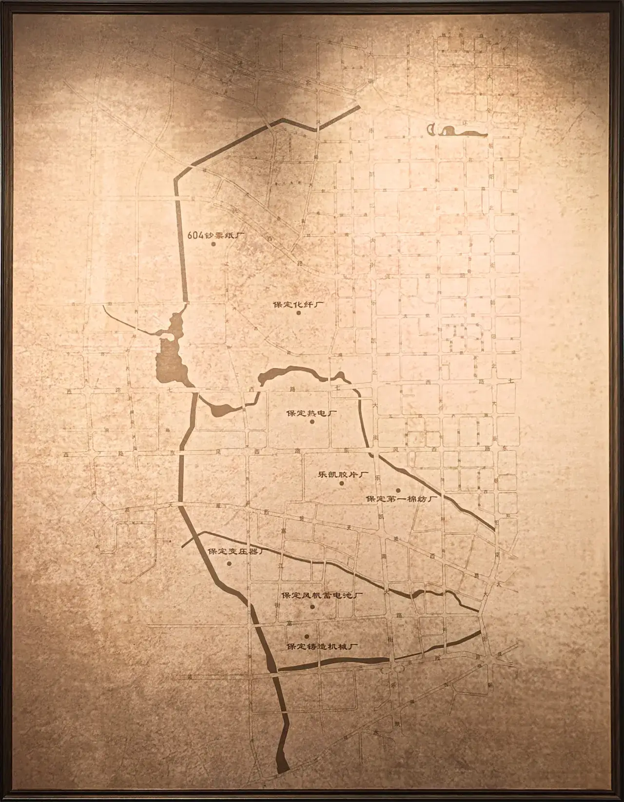 西郊八大厂地图