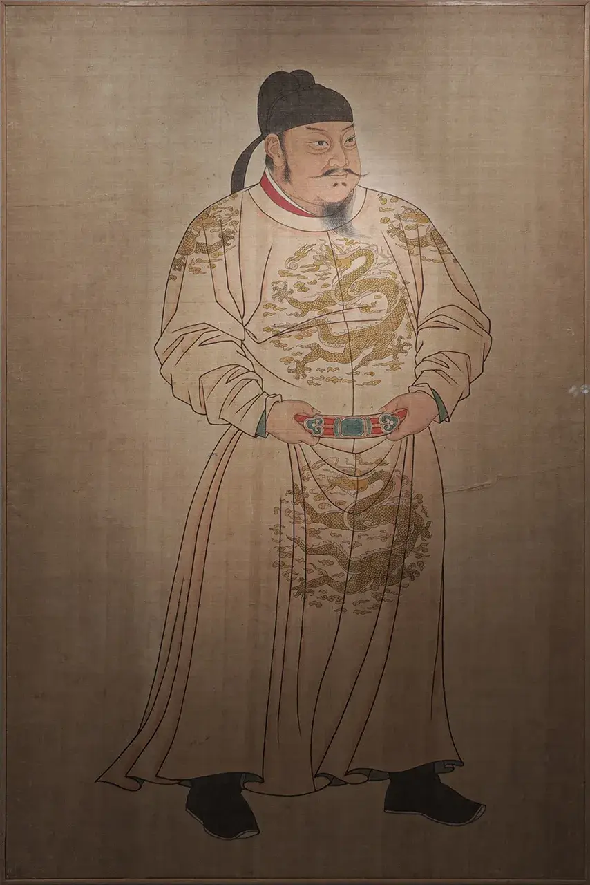 李世民像