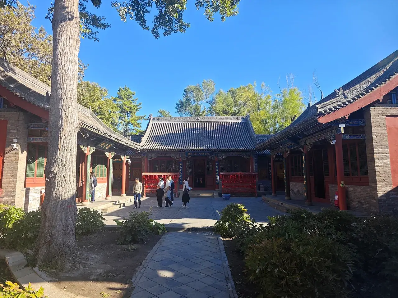 晋祠公园 · 各种庙