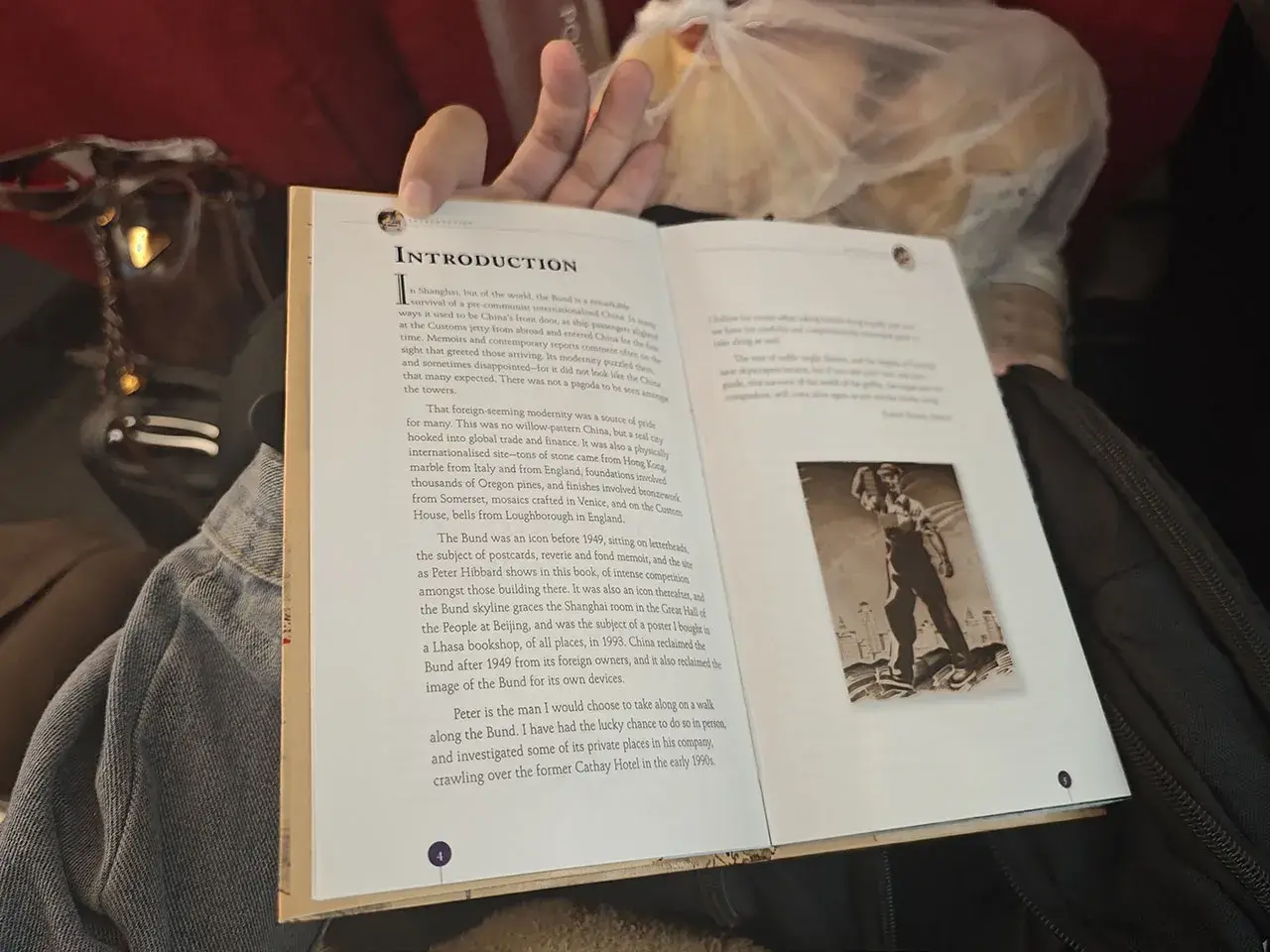 Reading English book