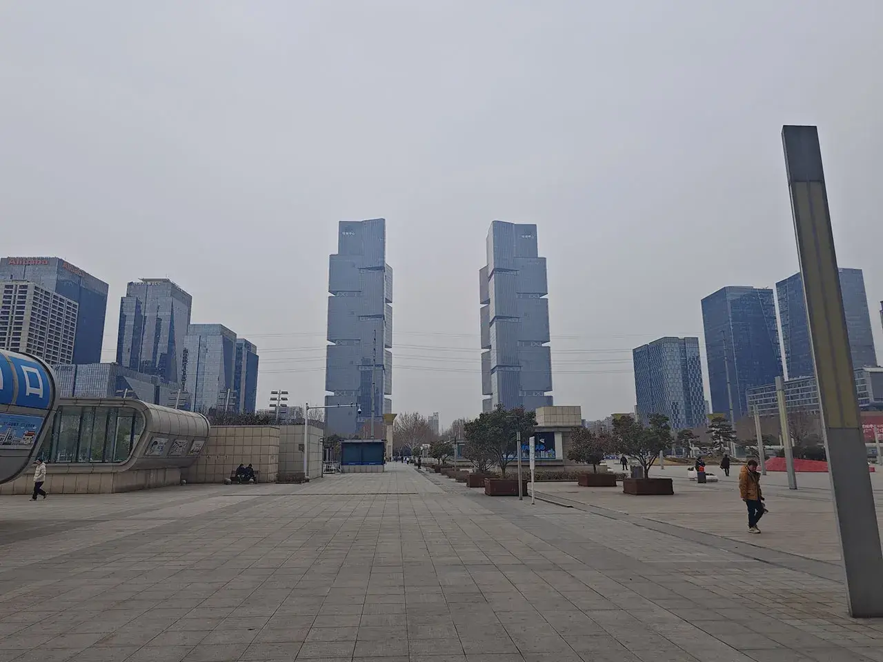 绿地双子塔