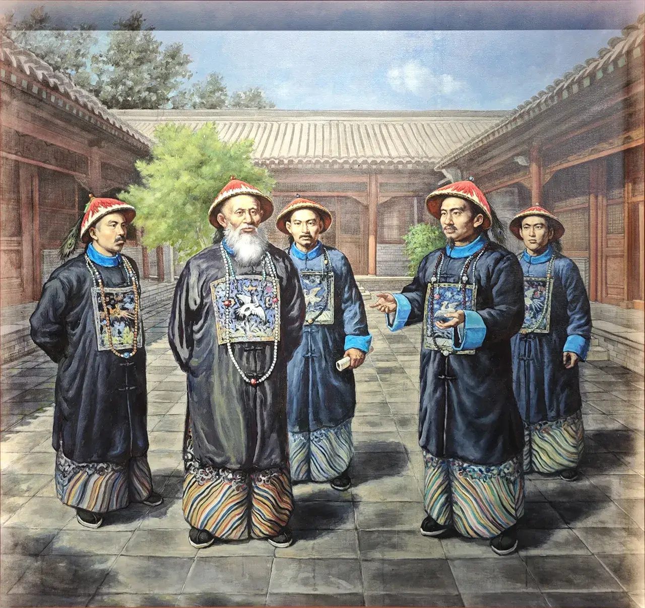 《直隶总督方观承视察清河道署》