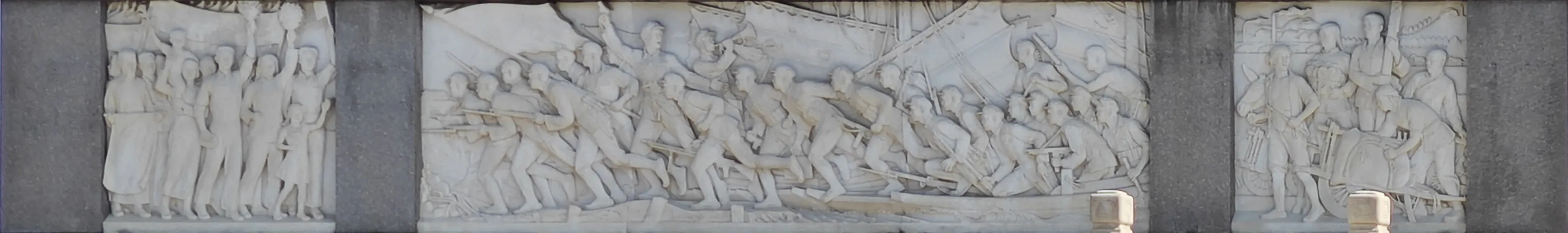 北:《支援前线》&《胜利渡长江》&《欢迎解放军》