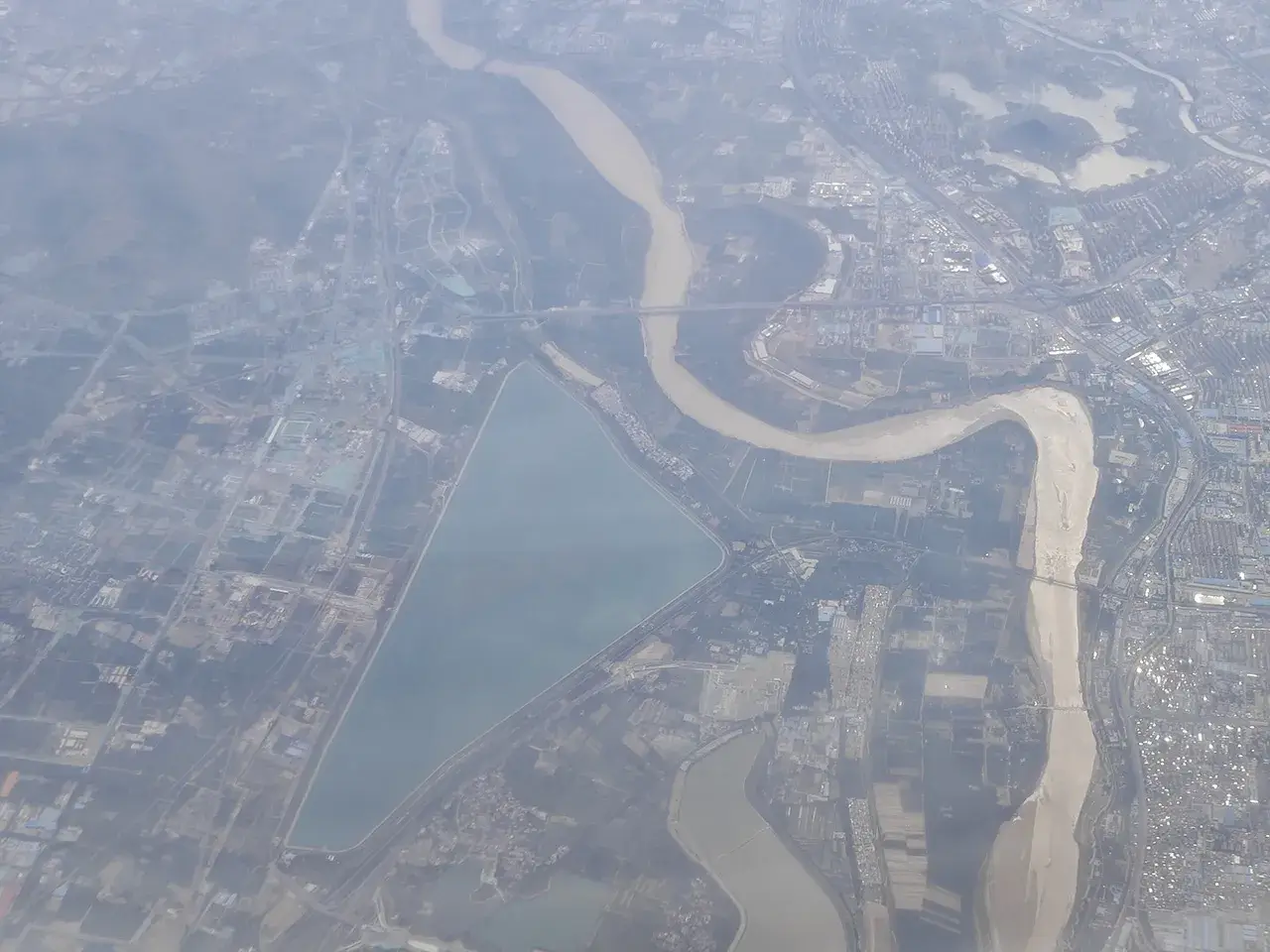 黄河河水都流向~