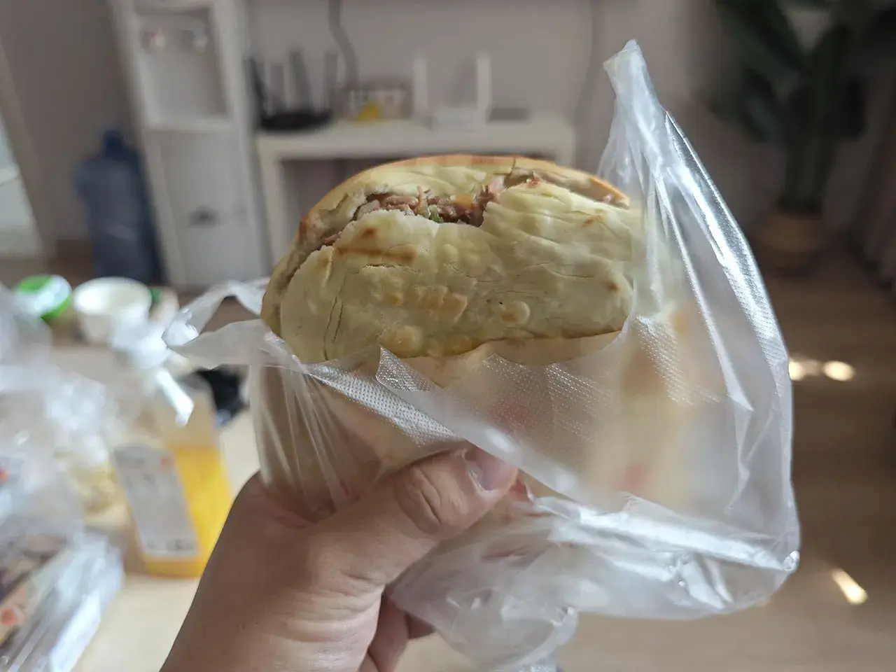 喃觉得还是不如喃们河北保定的肉夹馍!