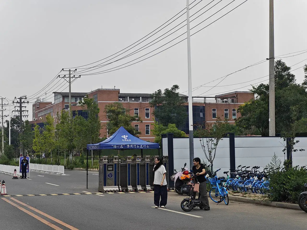 三年了,还是个临时门