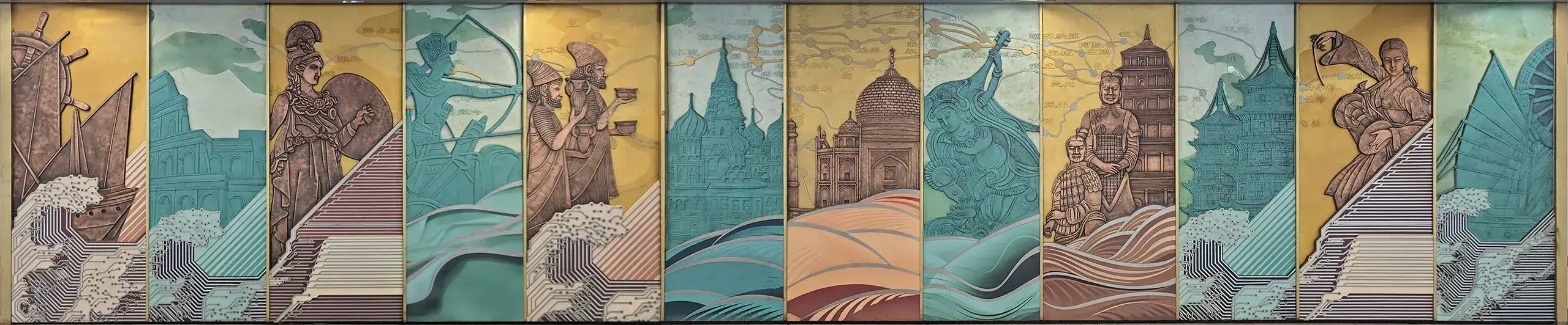 越过狂沙越山丘,丝绸路上莫停留~