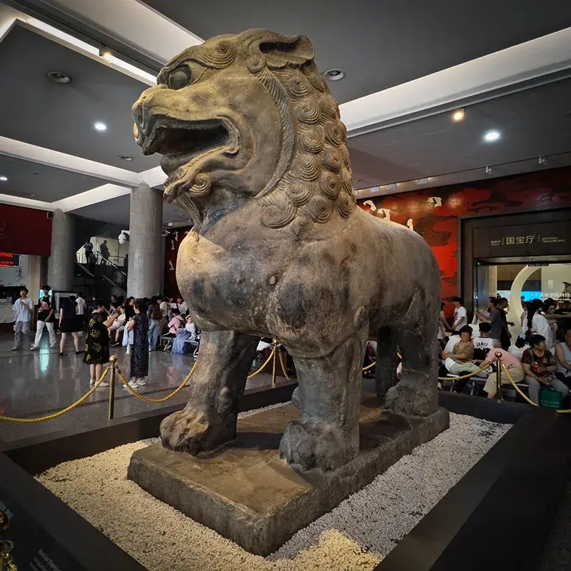 顺陵石走狮(复制品)